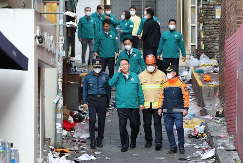 Hàn Quốc khắc phục hậu quả của thảm kịch ở Itaewon